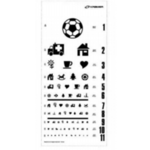 CARTILLA EXAMAN VISUAL PEDIATRICO